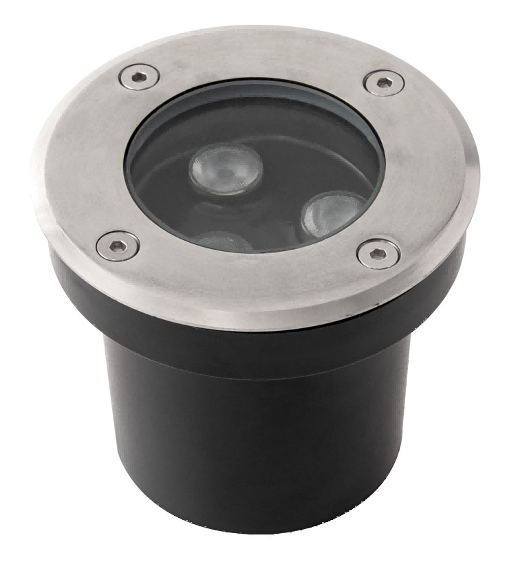 Lámpara subterránea de aluminio LED