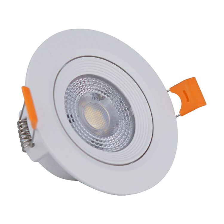 Foco de techo LED empotrable blanco cálido